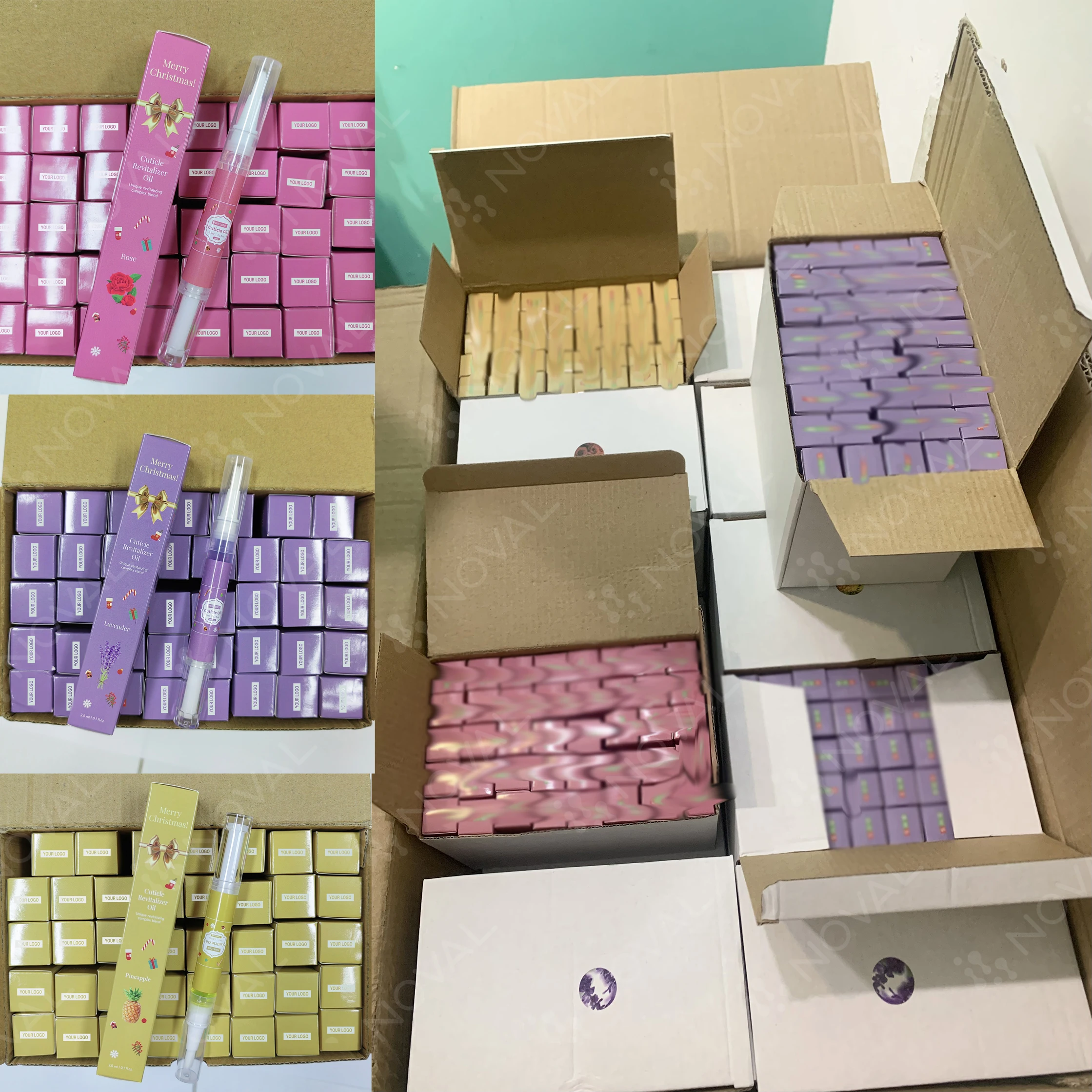 Christmas Organic Lavender Cuticle Oil Pen for Gift