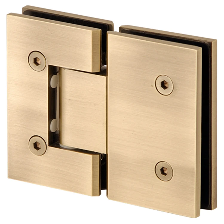 Australia Hot sale shower door hinge Brass hinge standard glass to glass shower door hardware