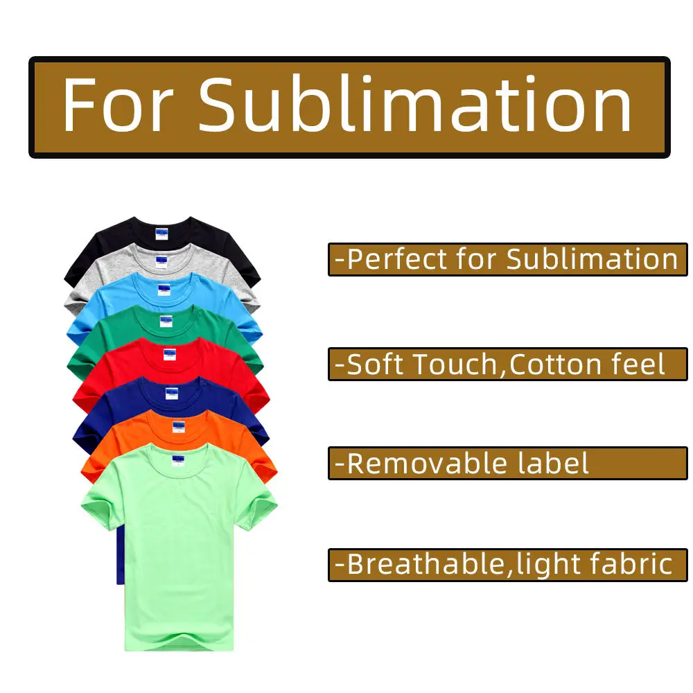 custom t shirt printing t-shirt with logo for men your own brand heat transfer customize tee shirts with tag custom t shirts