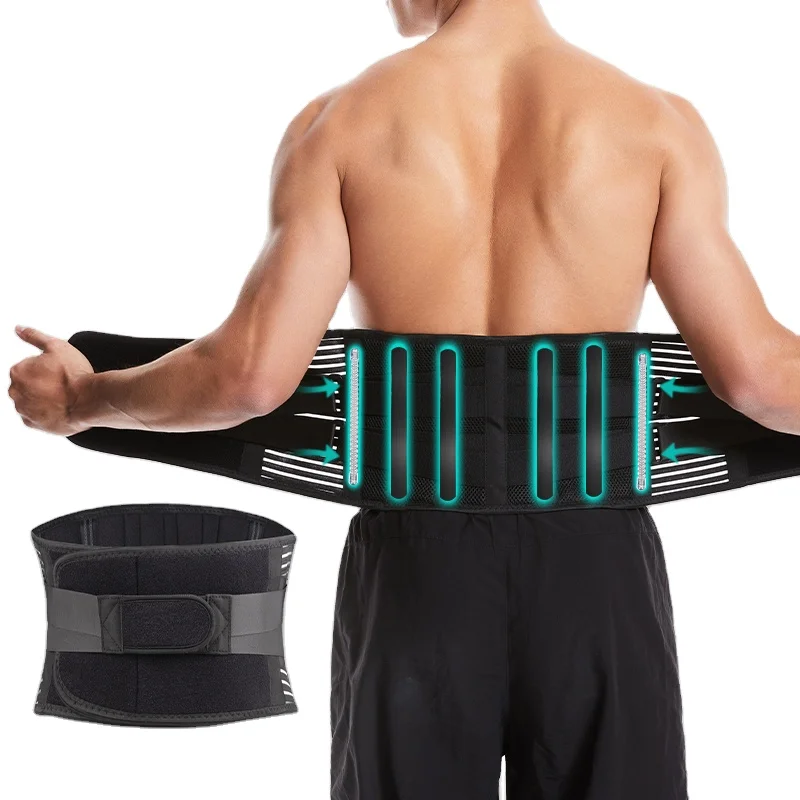 5047# Best Selling Decompression Lumbar Belt Body Band Back Support Brace for Lower Back Pain Relief