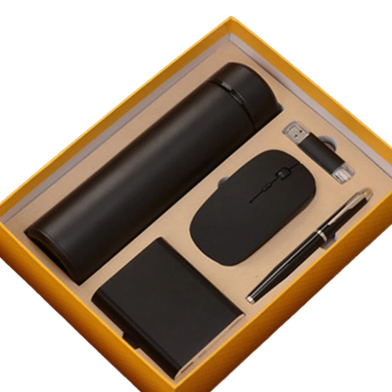 Custom Luxury Corporate work gift Promotional Vacuum Cup Souvenir Gift For Business Gift Set