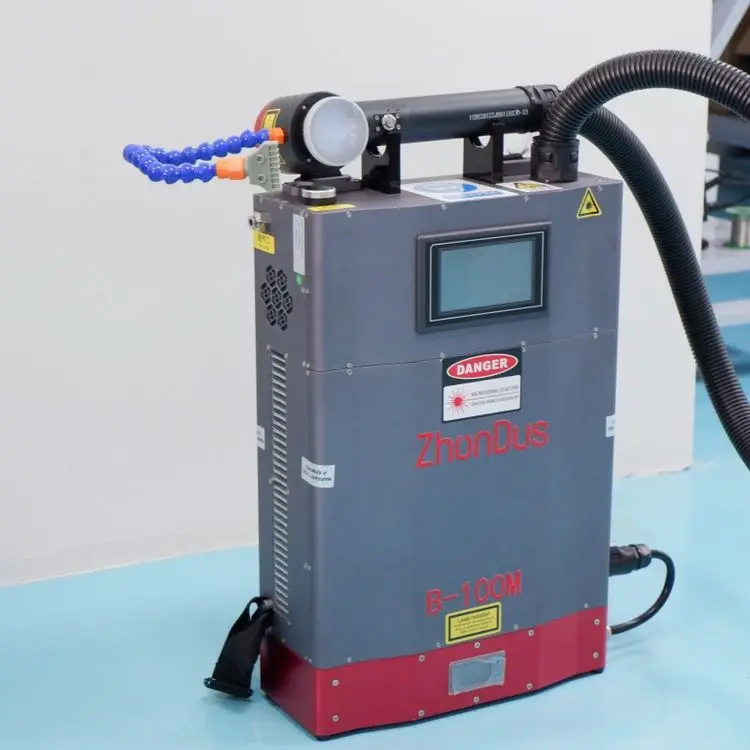 High Quality Wholesale Cheap 100w Continuous Pulse Laser Cleaning Machine Metal Deplating