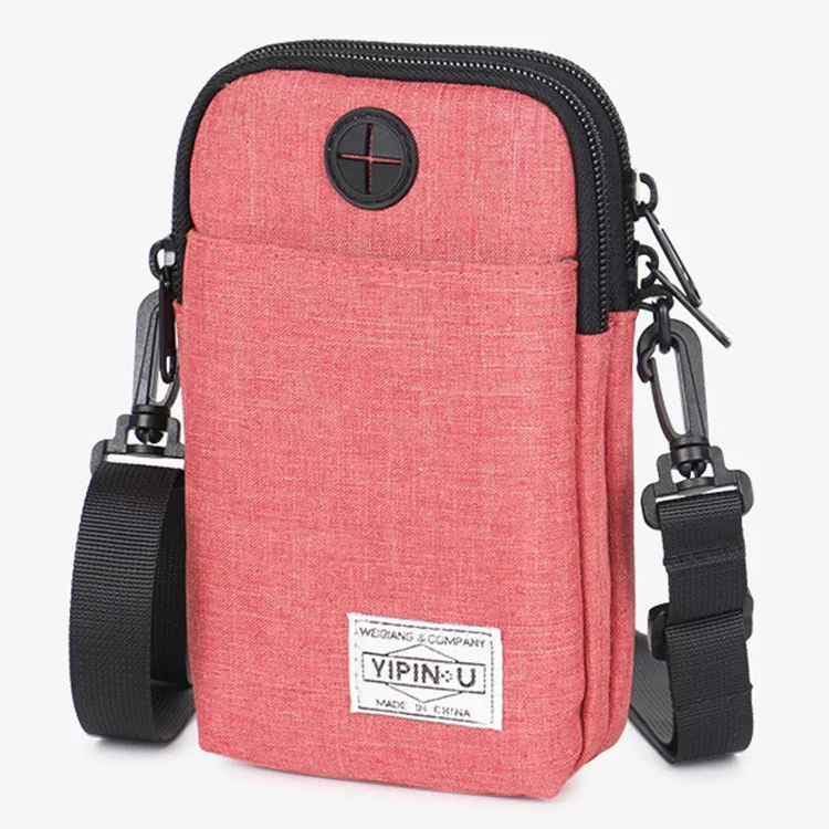 Hot Small Durable Nylon Men Passport Messenger Sling Bag Lady Crossbody Cell Phone Organizer Shoulder Pouch Fanny Waist Belt Bag