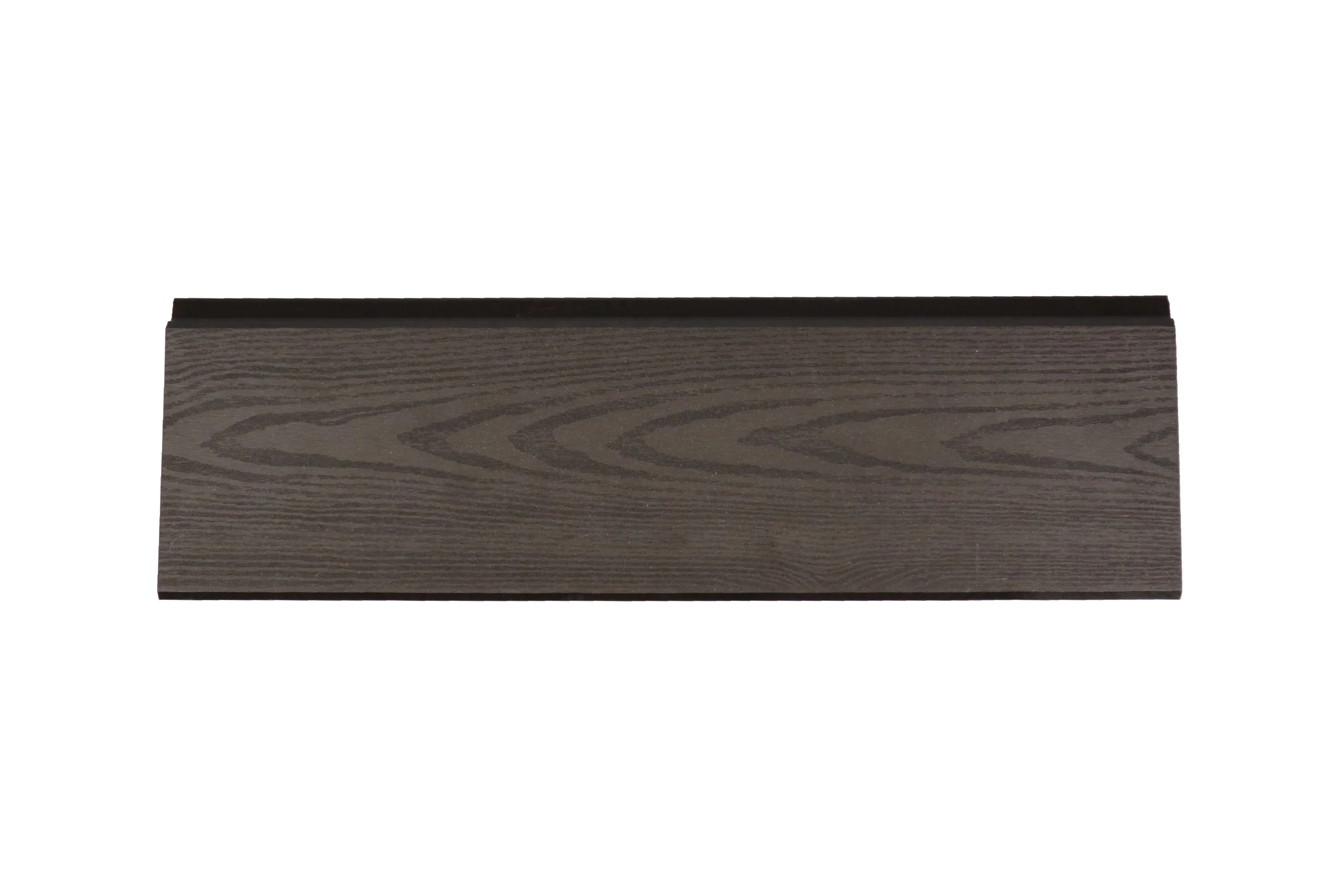 High Quality 3D Embossed Wood Grain WPC Fence Wood Plastic Composite Maintenance-free Outdoor Privacy Fencing