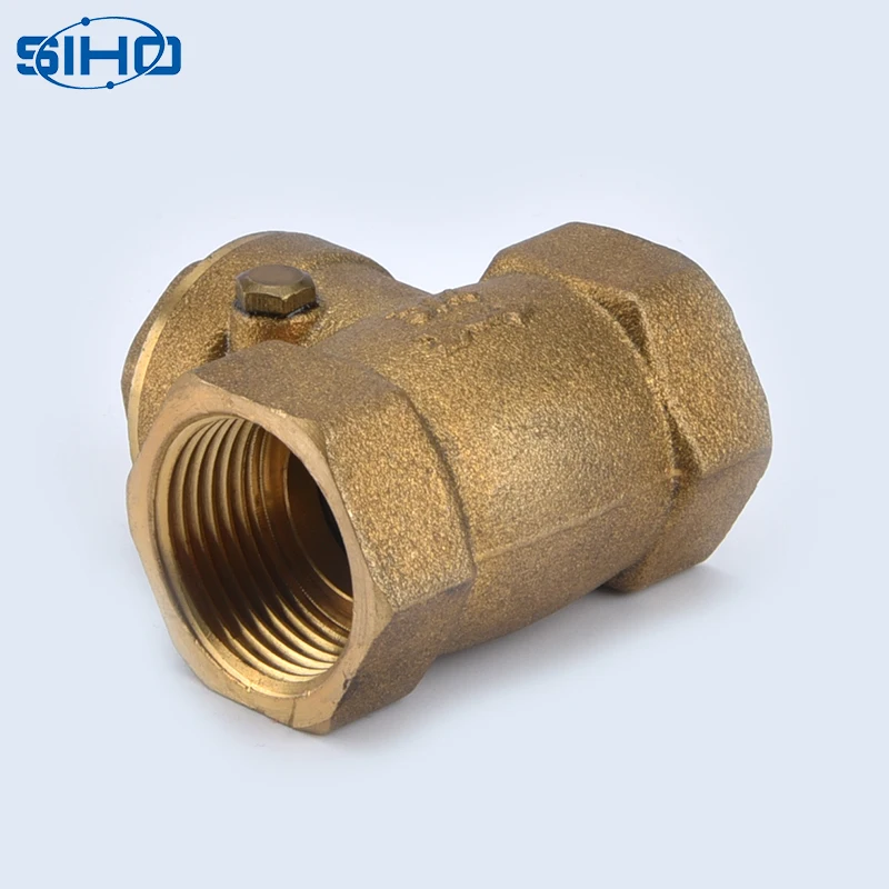 High quality no return brass check valve with low price