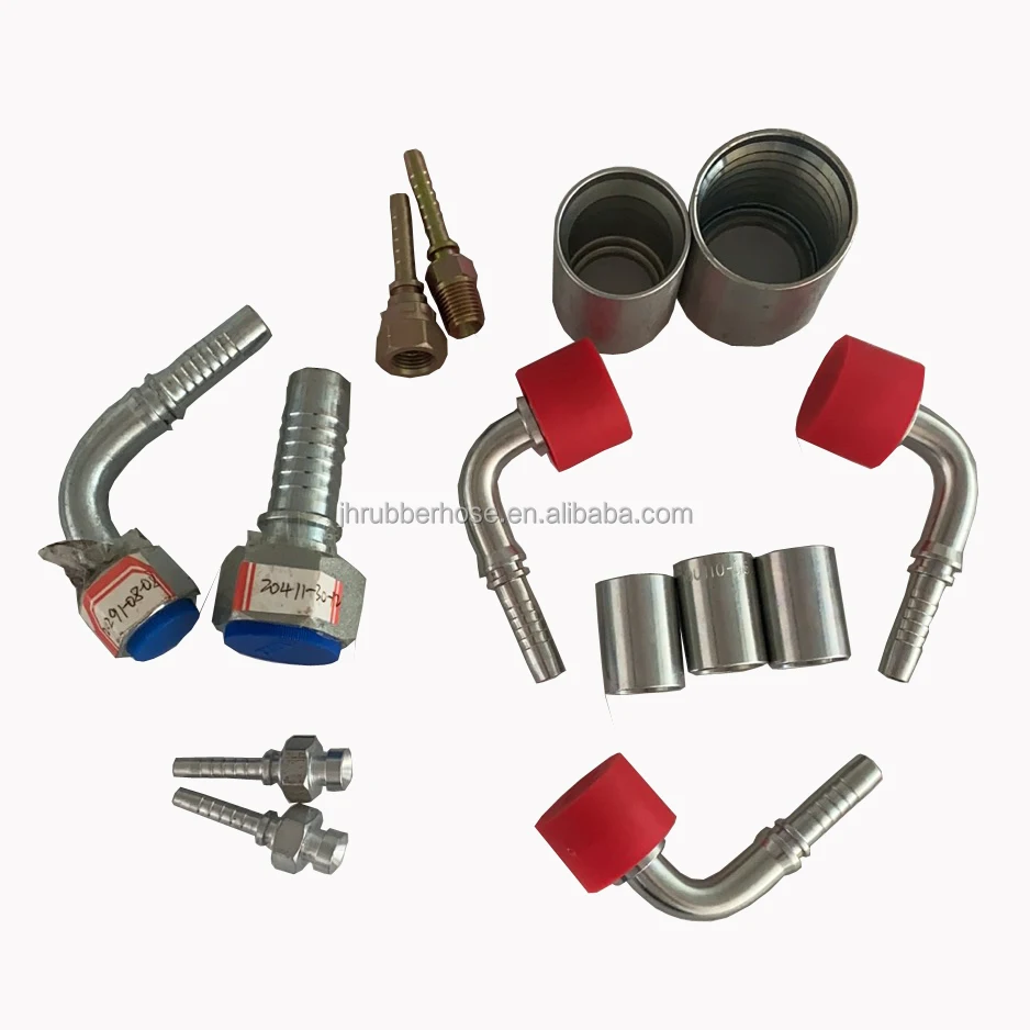 High Pressure Hydraulic Pipe Fittings Stainless Steel Steam Oil Hose Adapter Fitting