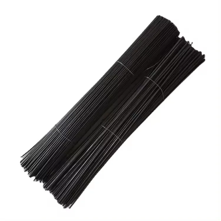 Factory price straight cut wire / pvc coated cutting binding wire / black annealed straight cut iron wire