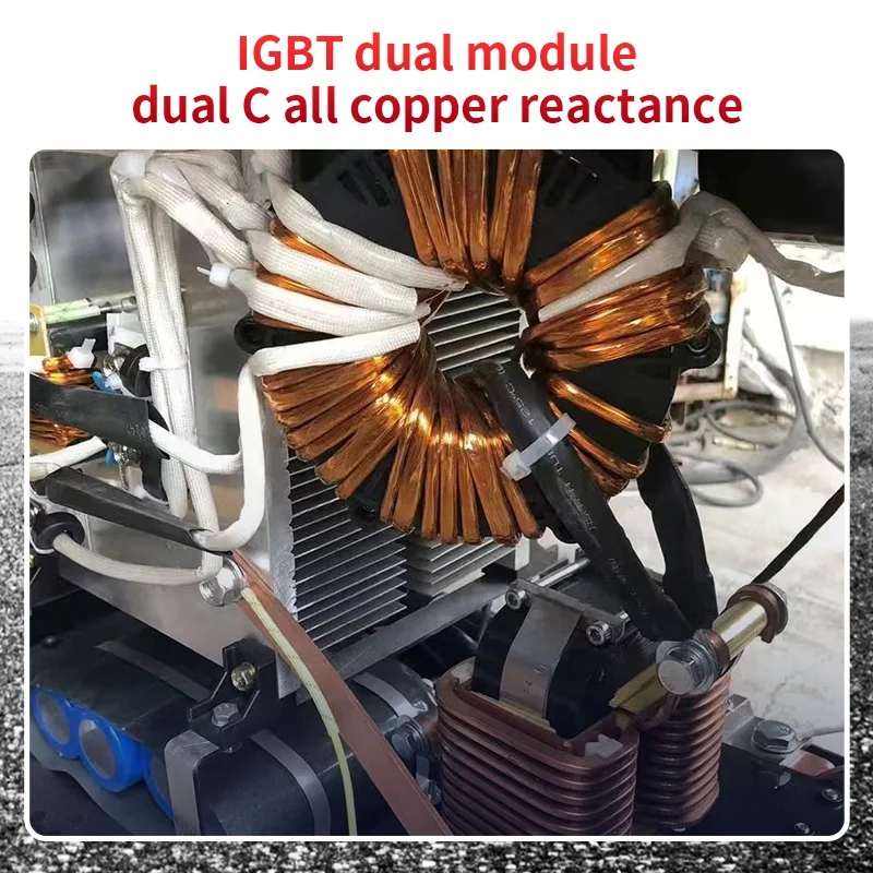 High Quality IGBT Dual Module All Copper Strip Connection Industrial Mig Welding Machine NBC-500ZT Ships And Bridges