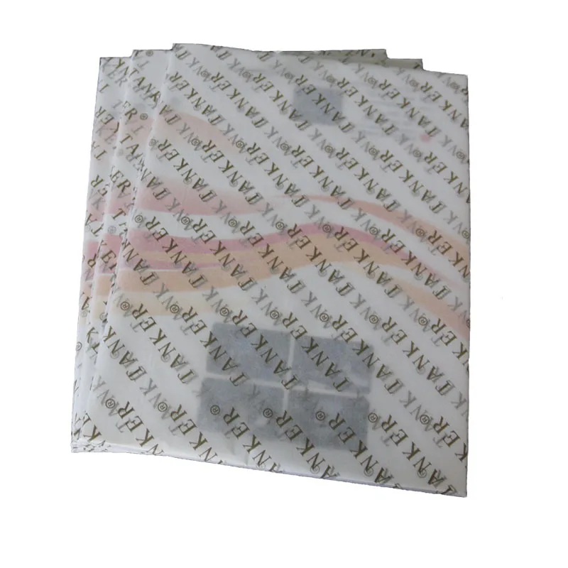 Luxury White Background Clothing Black Custom Tissue Paper , Printing  Paper