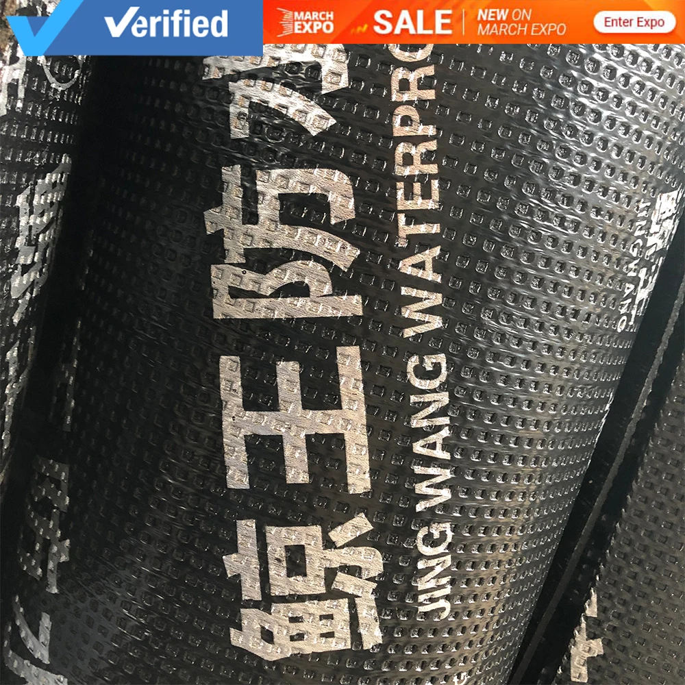 Thermoplastic Polyolefin SBS Basement Breathable Waterproofing Membrane