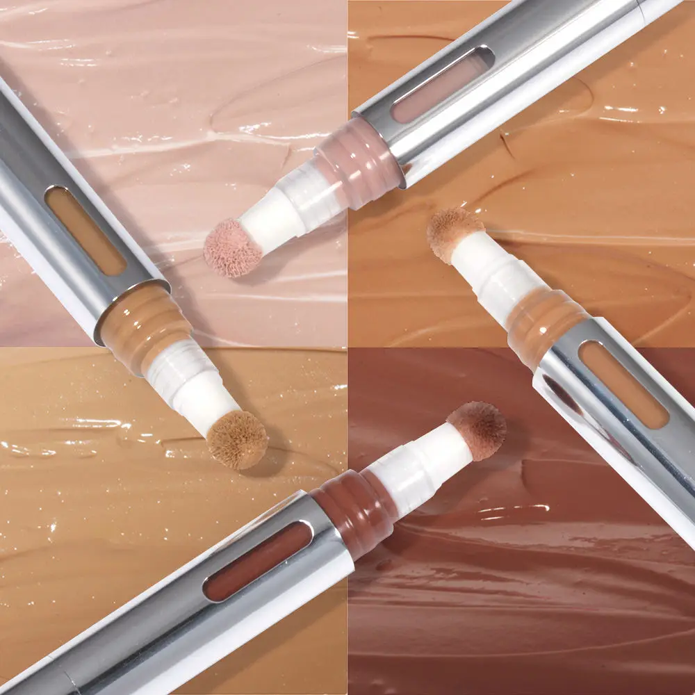 Profession OEM Private Label Custom Makeup Concealer Vegan Waterproof High Definition Full Coverage Liquid Concealer