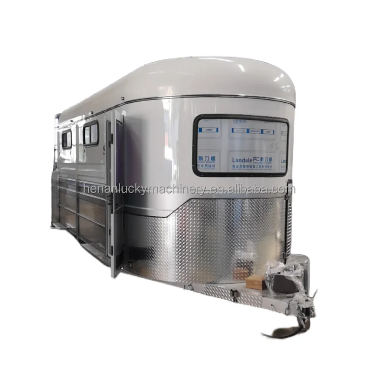 3 horse box trailer , with front kitchen, water system