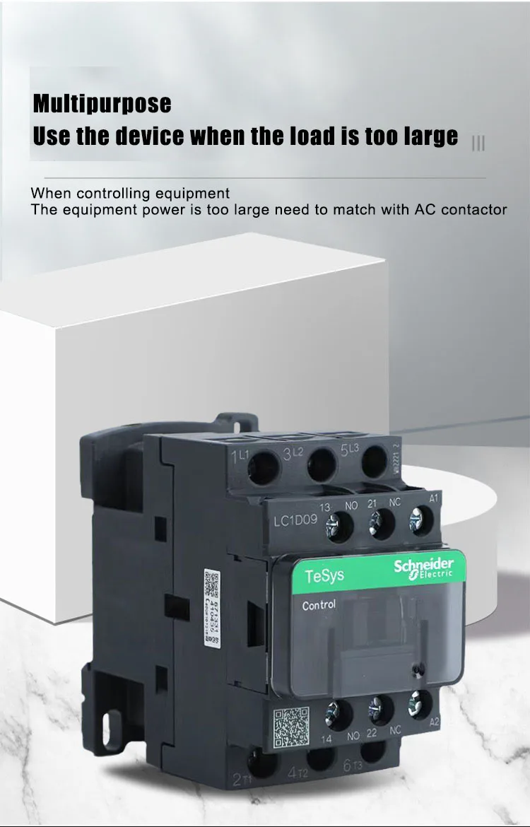 s-c-h-n-e-i-d-e-r New appearance new upgrade contactor LC1D series hot wholesale price black look