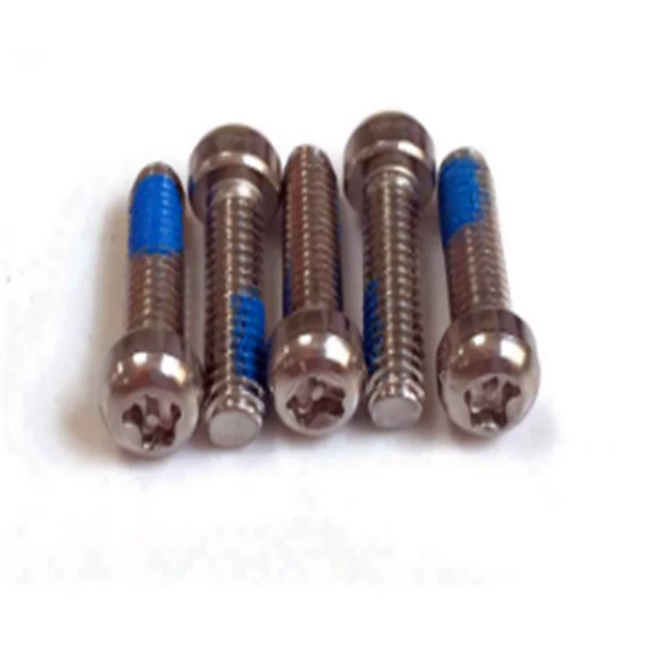
 Клей с синей головкой Torx, патч-резьба, блокированный винт с защитой от кражи  
