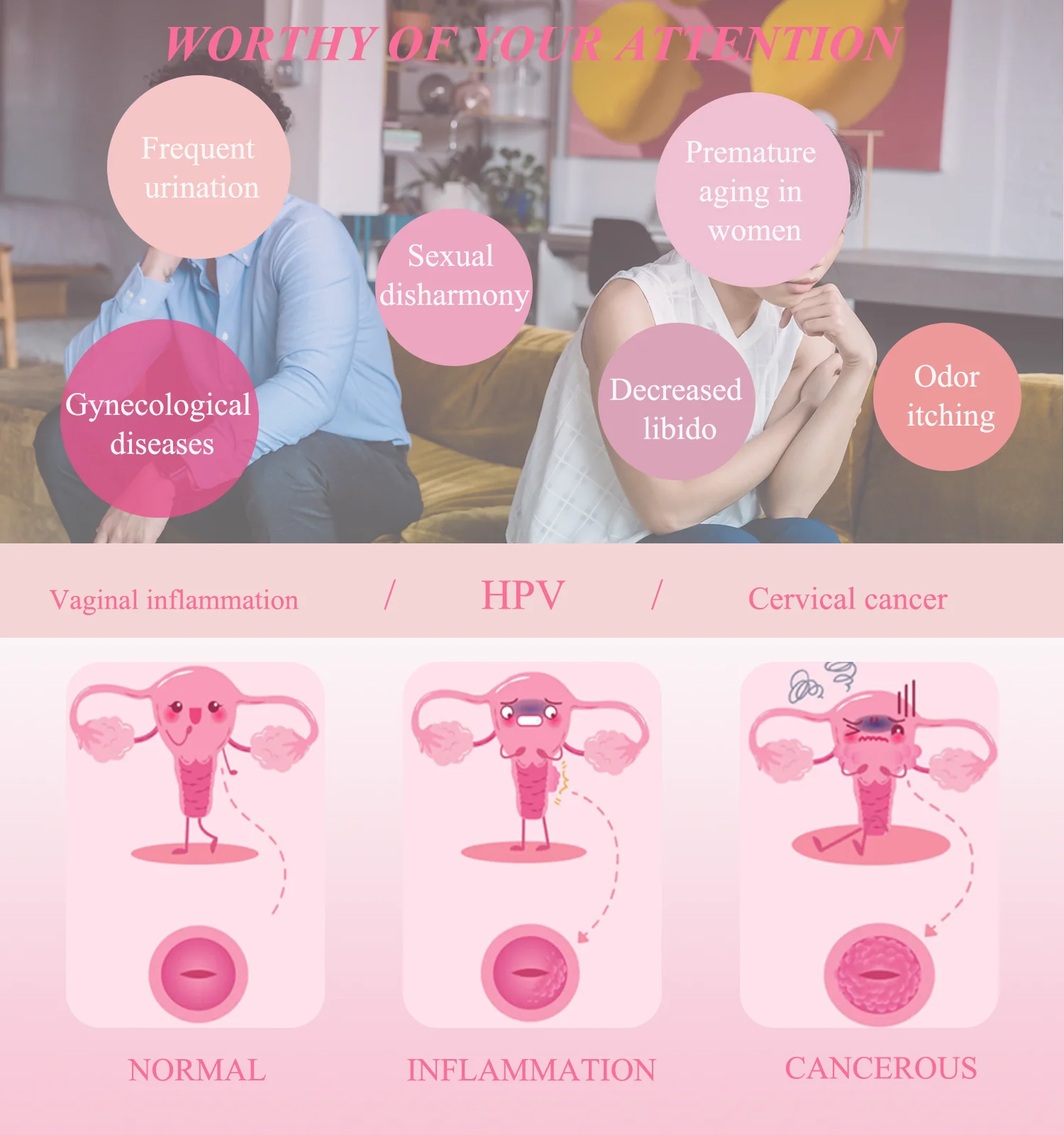 Professional Medical Grade Vaginal Tightening Wand Physiotherapy Device Sex Vibration Massager Laser Therapy for Cervicitis