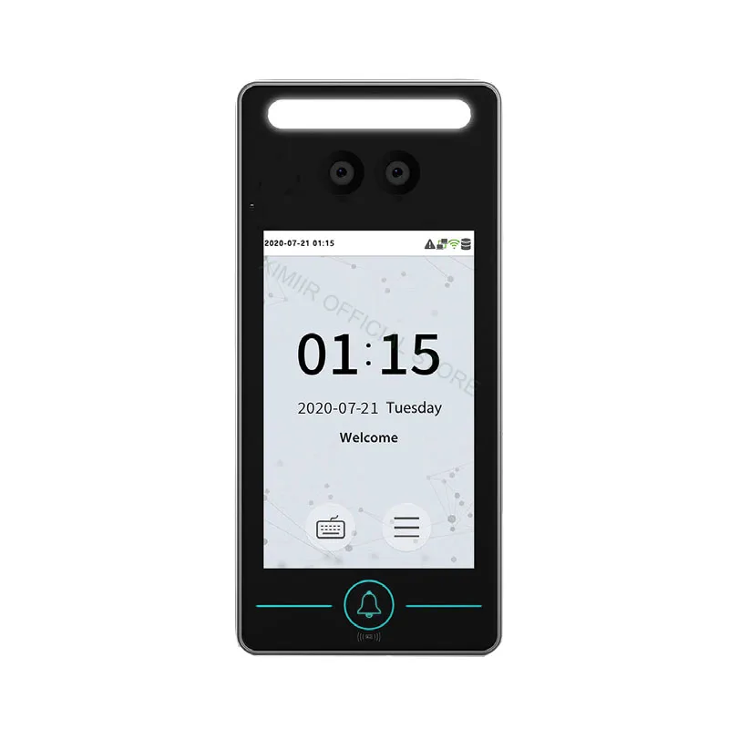 ZK SpeedfaceV4L видимый свет TCP/IP распознавание лица на ладони RFID карта времени посещаемость машина система контроля доступа к дверям