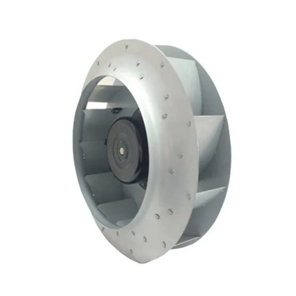 0-10 В/ШИМ-контроль BLDC обратный изогнутый центробежный вентилятор 220 мм рабочее колесо