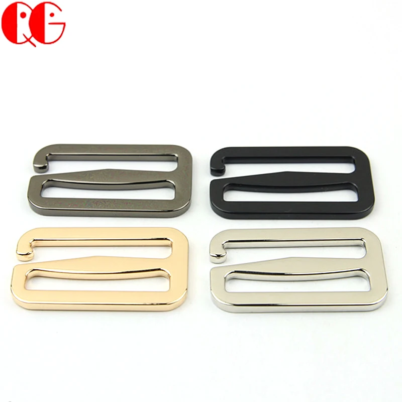 Metal G Hook Outdoor Carabiner Hardware Equipment Quick Release for Backpack Belts Strap Buckles Slider Adjuster Webbing Buckle