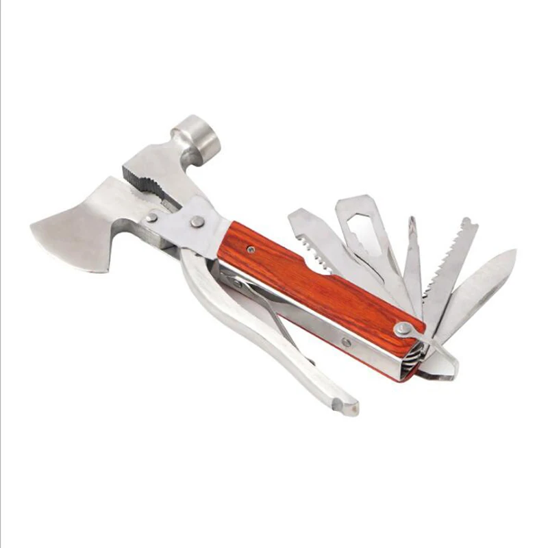Plier,Pocket Screwdriver Bottle Opener,Survival Camping Claw Knife,Hand Saw,Car Safety Air Hammer