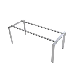Modern furniture square tube steel furniture leg computer table frame metal frame office table for manager