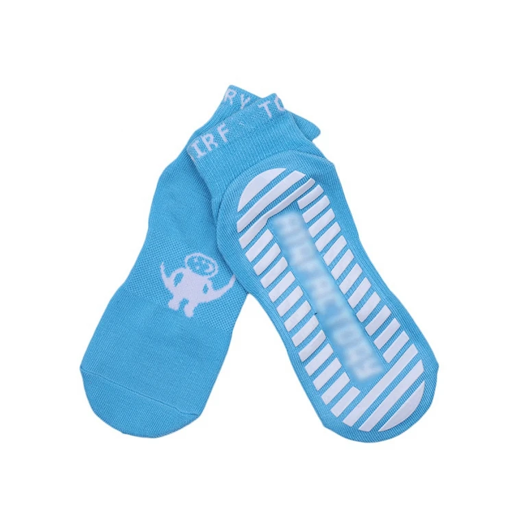FY-N1189 Bulk Wholesale Custom Trampoline Socks Playground Socks for Sale
