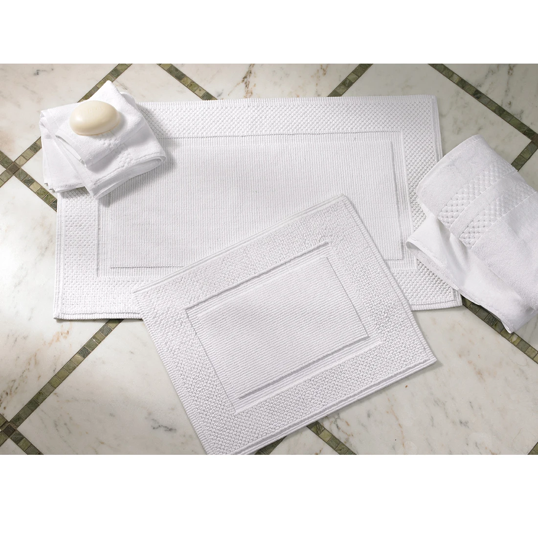 Махровая ткань 100% хлопок гостиничный коврик для ванной банное полотенце ног напольное отеля