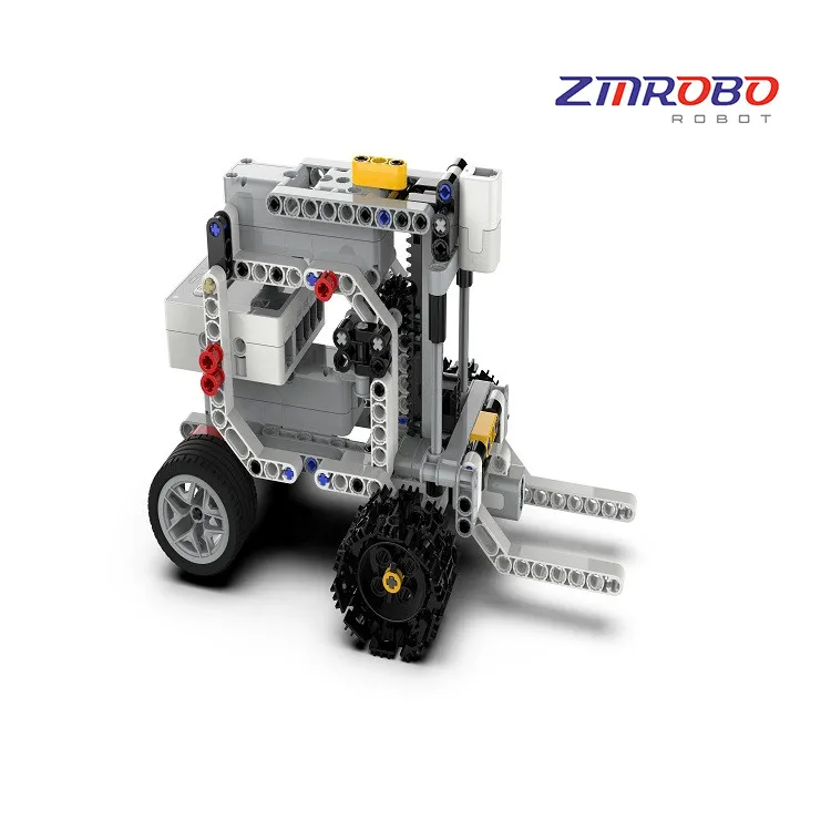 ZMROBO 2022 New Education Robot For Children Coding Programming Building Blocks  STEM Kit Block Building DIY Education Robots