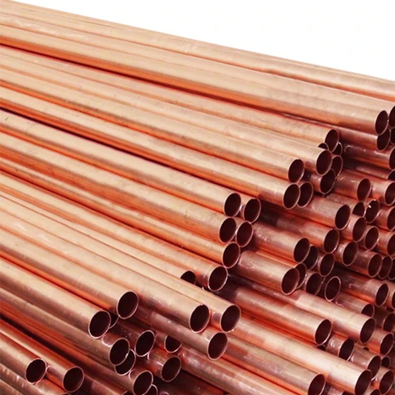 Large Diameter Copper Pipe straight copper pipe copper tube for Size customization