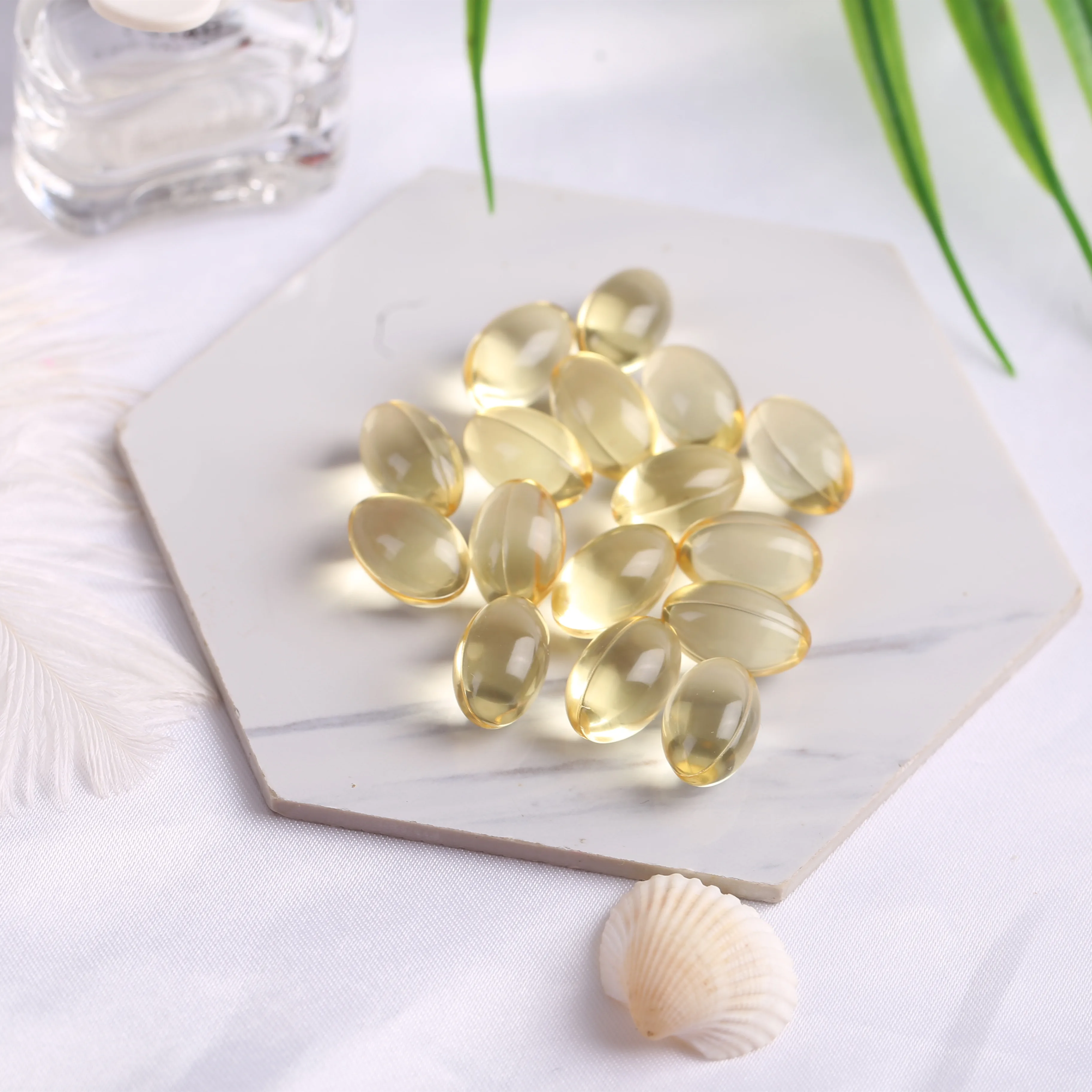 
Halal Vitamin Cod Liver Oil 1000Mg Soft Capsule In Bulk Private Label 