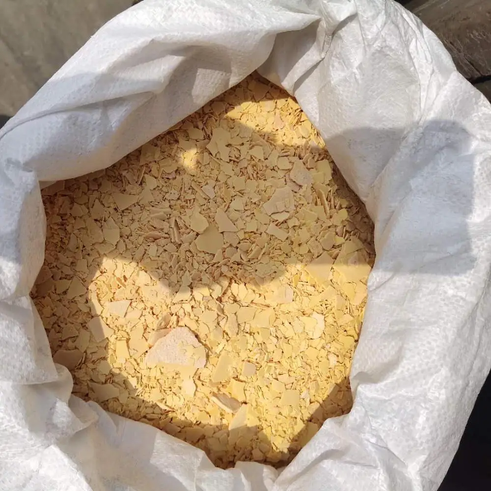 60% желтые хлопья сульфида натрия для продажи