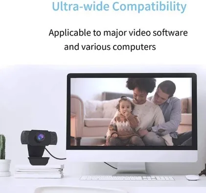 Popular 1080P HD uvc webcam stereo smart tv webcam for video chatting conferencing