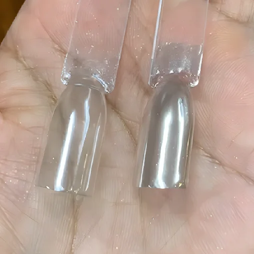 hot sale cheap price chrome clear transparent nail white powder pigment C20-C25 for nail rubbing
