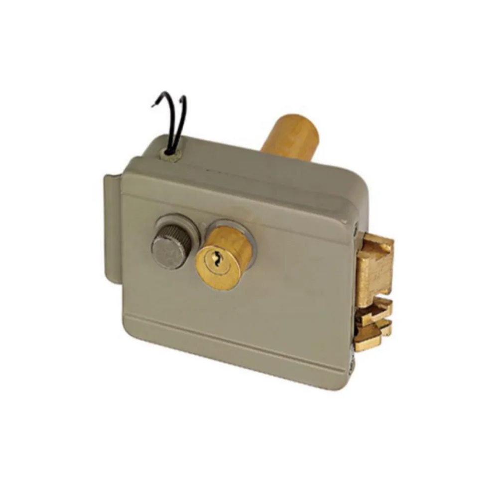 
Access Control Low Consumption Electronic Door Lock Electric Rim Lock 