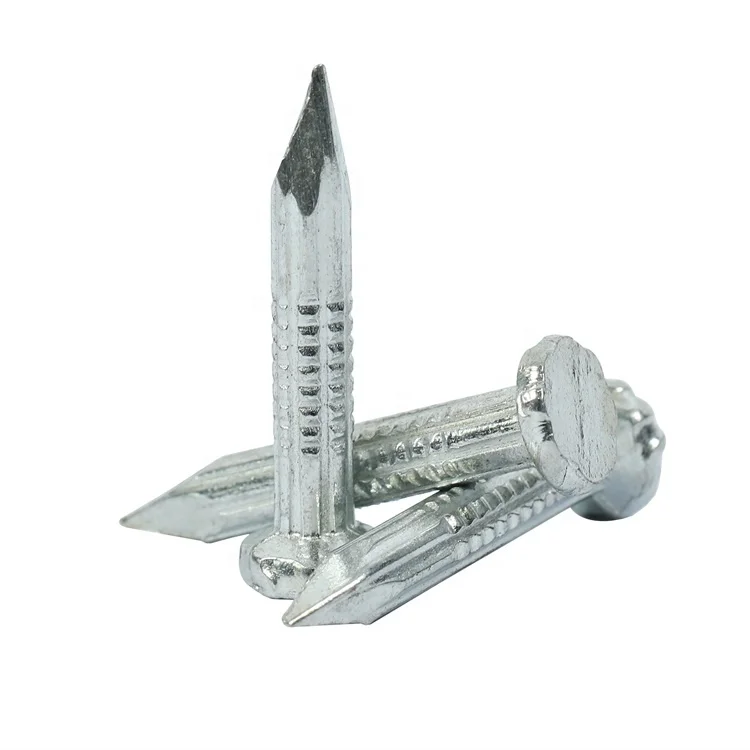 Dingzhou Five-Star Metals plastic collated black high carbon zinc galvanized steel concrete coil nails 2.5 x 25 price per kg