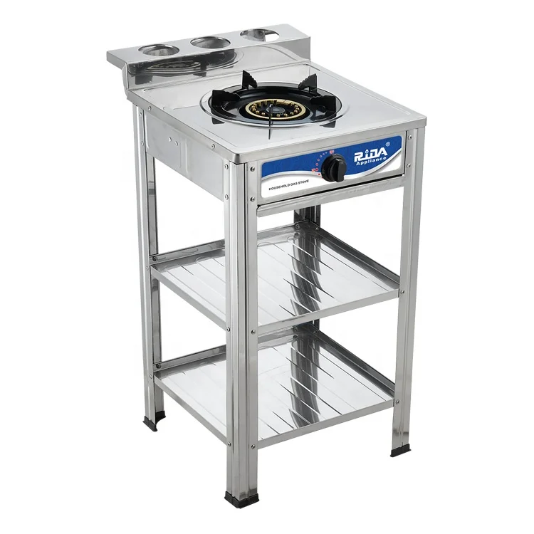 Кухонная техника от китайского производителя, 2 чугунные горелки, подставка для приготовления пищи, газовая плита