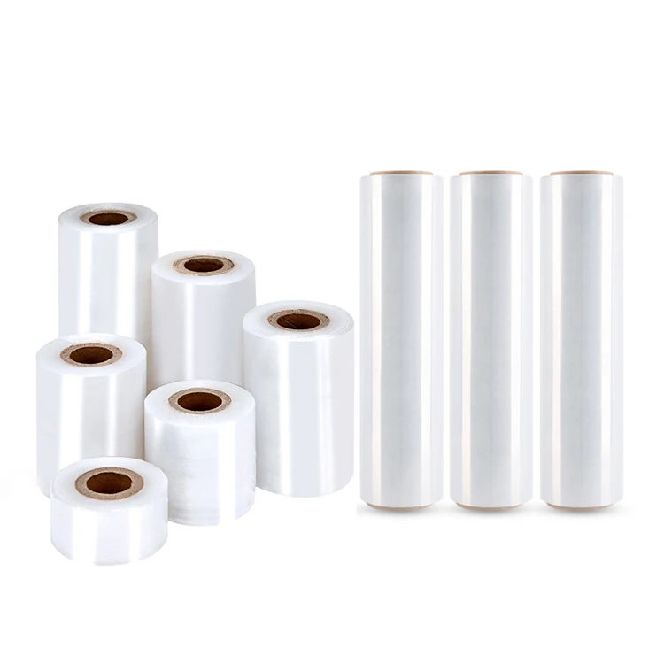 Pangda Hot Sale  Lldpe Stretch Wrap Cast Shrink 35mm Film Roll Stretch Film Jumbo