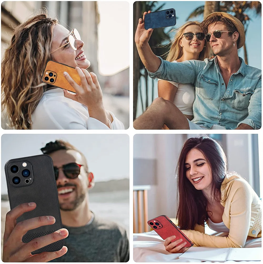 2022 Latest Designer PU Leather Phone Cover Compatible with iPhone 14 14plus 14pro 14pro max Case Custom Logo Phone Case