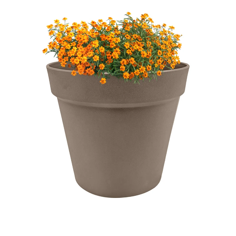 Top Quality Plastic Plant Flower Pots Vertical Farming Plastic Planters with Drainage Hole for Indoor Outdoor Garden