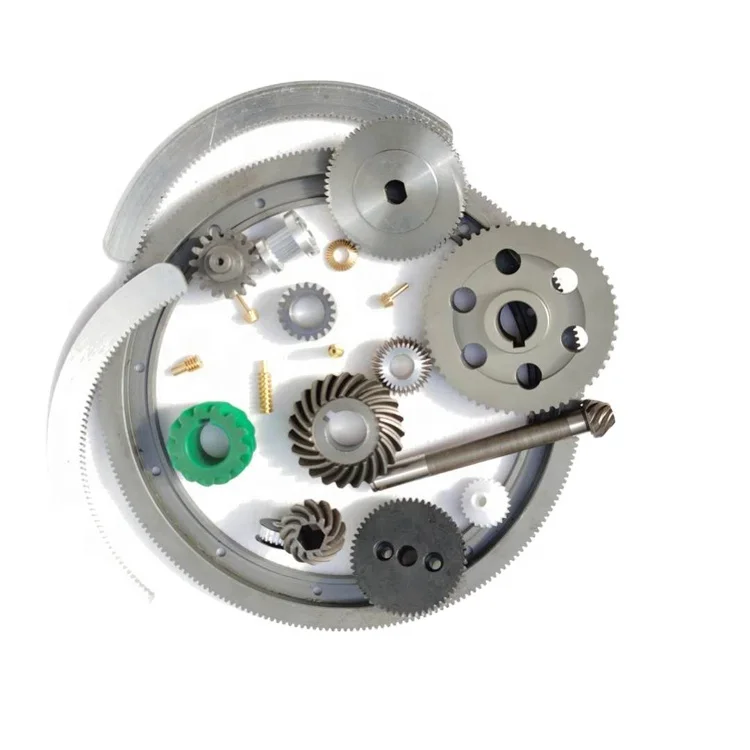 
High precision machined stainless steel gear wheel transmission components 