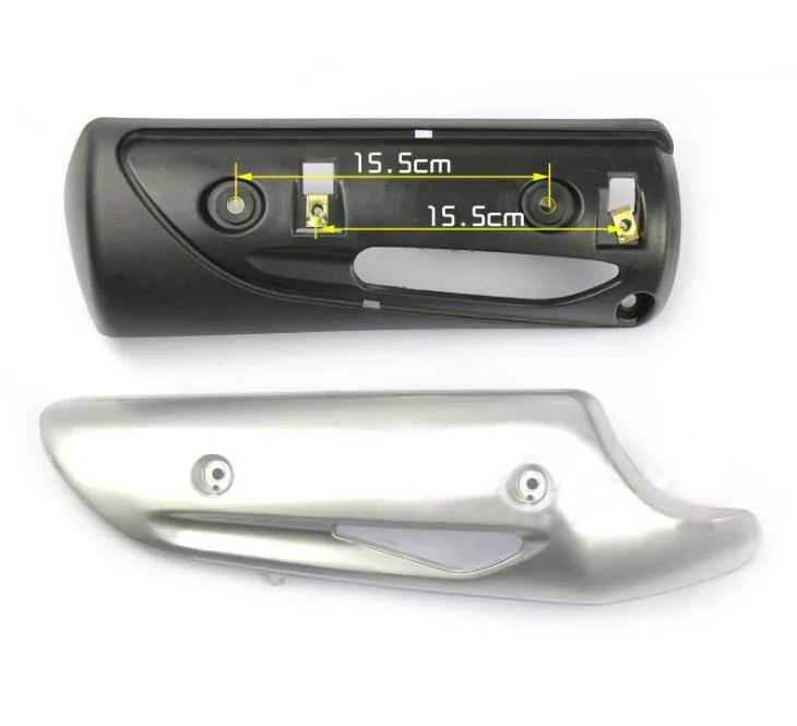 Motorcycle  accessoriesApplicable to New Continental Hoda SDH125-26 22/A CISI Princess E color muffler cover exhaust pipe shield