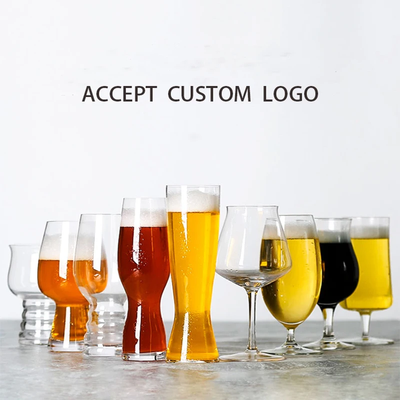 420 ML Craft Brews Classic Belgian Beer Glasses Tulip Beer Ale Tasting Glasses