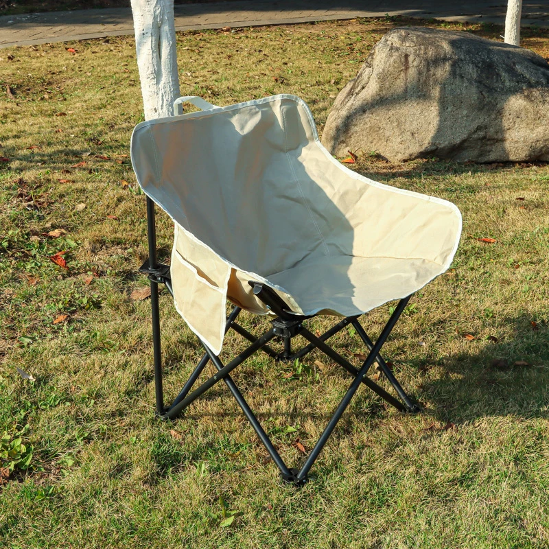 Hot sale professional outdoor furniture camping equipment folding moon chair leisure chair