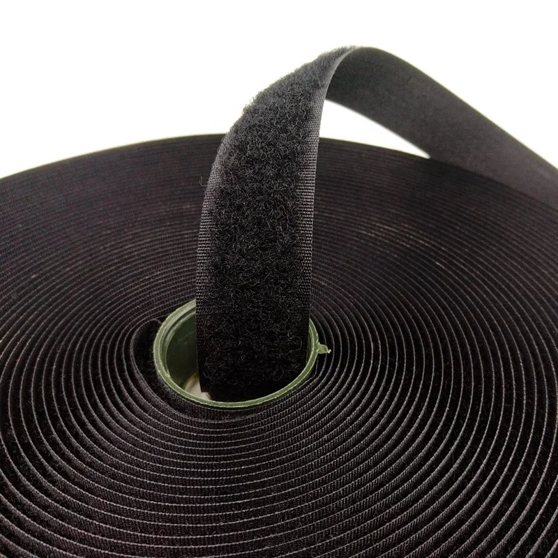 1' Nylon and Polyester Hook and Loop Tape for Sewing Hook and Loop Fastener Tape Manufacturer