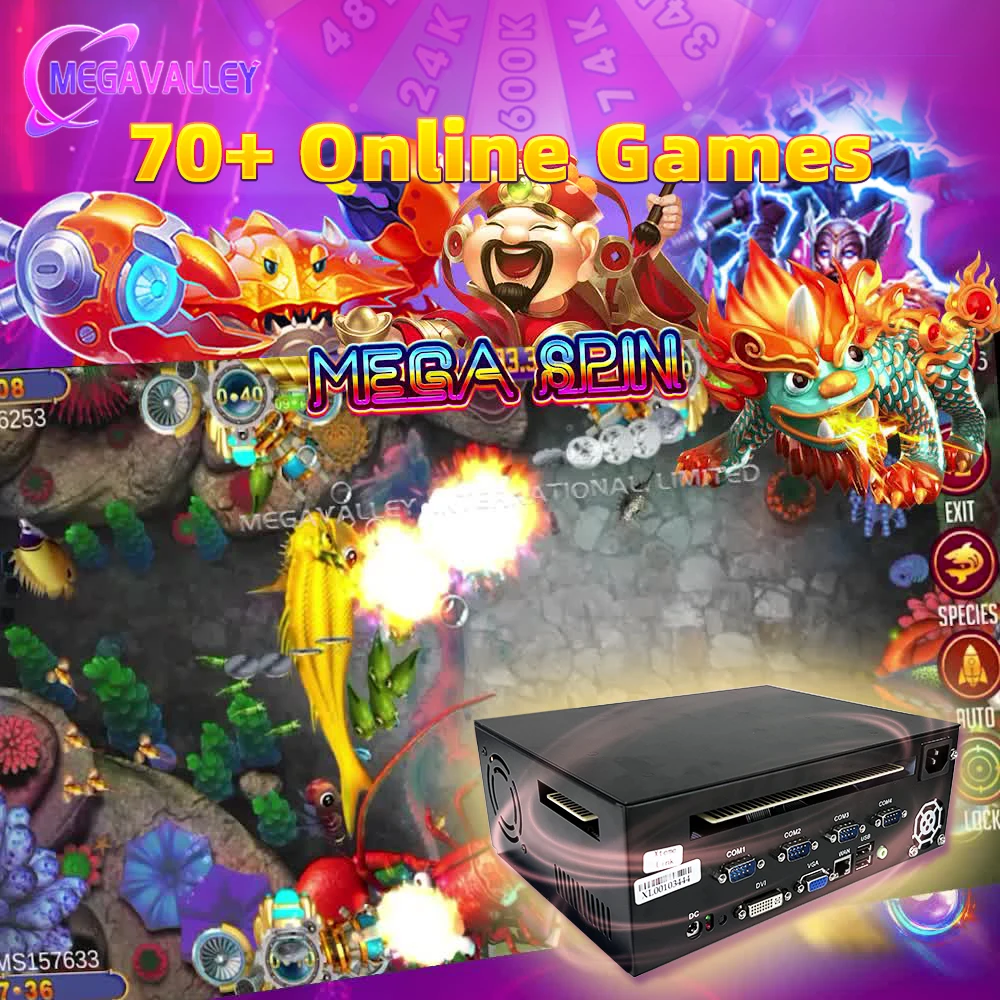 Popular Online Fish Game Softwares Buy Megaspin Firekirin App Internet Credit Distributor