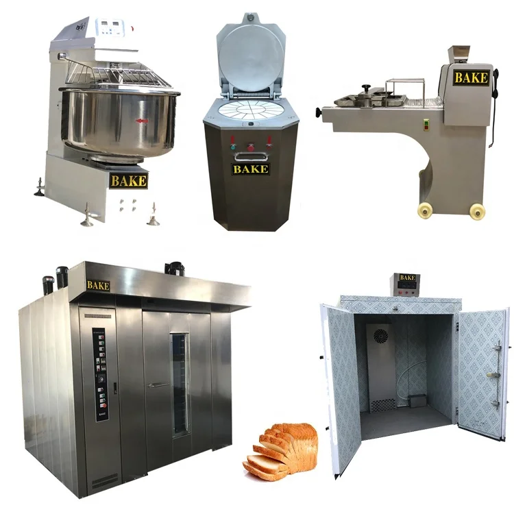 All full set complete bread bakery equipment industrial loaf bread production line