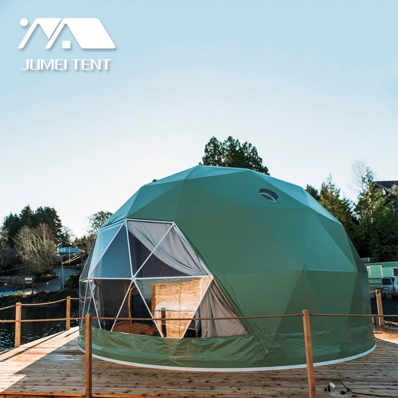 3m-60m diameter luxury glamping geodesic dome tent for camping