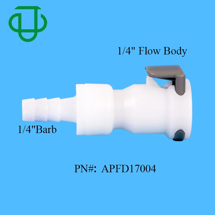JU CPC Valved In-Line Female Couplings Body Quick Disconnect Coupling Water Air Hose Connectors For Laser Beauty Equipment