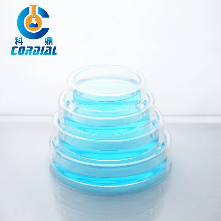 1177 CORDIAL Laboratory glassware high borosilicate 90mm glass petri dish