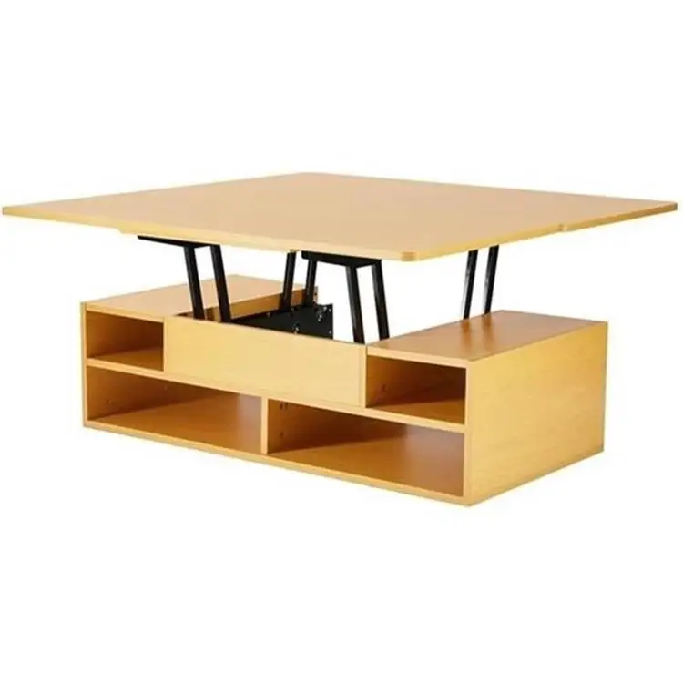 Hot Sale Save Space Extendable Lift Top Coffee Table With Storage
