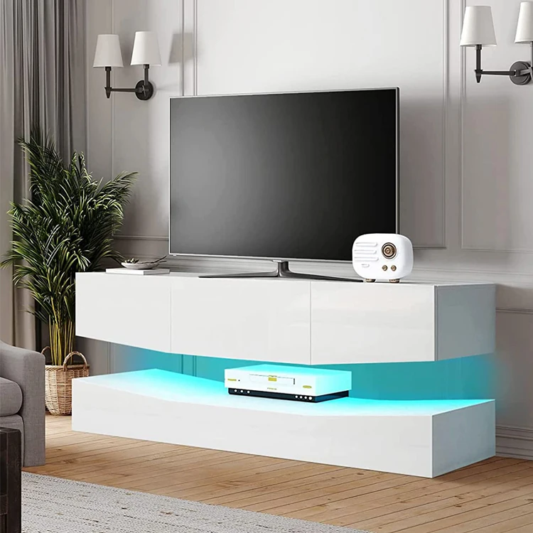 Entertainment Center Wall Mounted Floating Storage Drawer Media Television Table Cabinet Wooden LED TV Schrank Console Stand